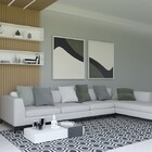 Tapete Saturs Lumat Preto - 140 X 200 Cm