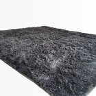 Tapete Saturs Shaggy Pelo Alto Cinza - 50 X 100 Cm Tapete Par