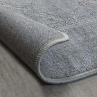 Tapete Sergipe 150x200cm Niazitex Prata