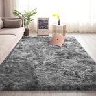 Tapete Shaggy Para Sala Felpudo 200x140cm Cinza Casen