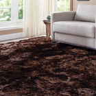 Tapete Shaggy Pelo Alto 200x240cm Casa Dona Tabaco