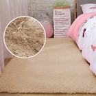 Tapete Shaggy Quarto E Sala Felpudo 140x100cm Bege Casen