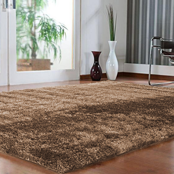Tapete Shaggy Sala/quarto  Felpudo  300x200cm Bege Casen