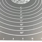 Tapete Silicone Culinario Antiaderente Cinza 40x50cm