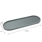 Tapete Silicone Para Pia P Eleki Cinza