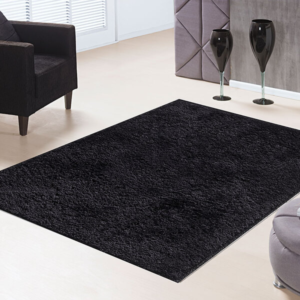 Tapete Silk Light 1.00x1.50 - Lancer - Preto