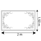 Tapete Silk Light 1.50x2.00 - Lancer - Champanhe