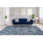Tapete Sisal Aurora 02 Azul 2,00x2,50m - Edantex