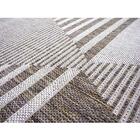 Tapete Sisal Bali Bouclê Abstrato Marrom 1,50x2,00m - Kriar T