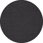 Tapete Sisal Cx Redondo Liso 200cm Apaeb Preto