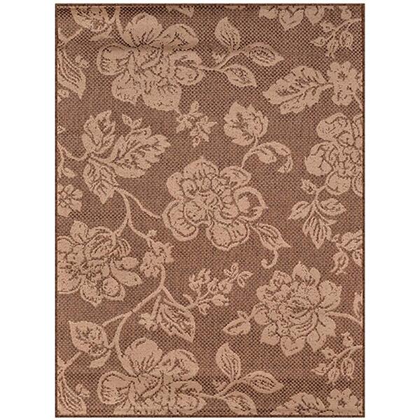 Tapete Sisal Eco Nature Flora 70 Marrom 1,00x1,50m - J Serrano