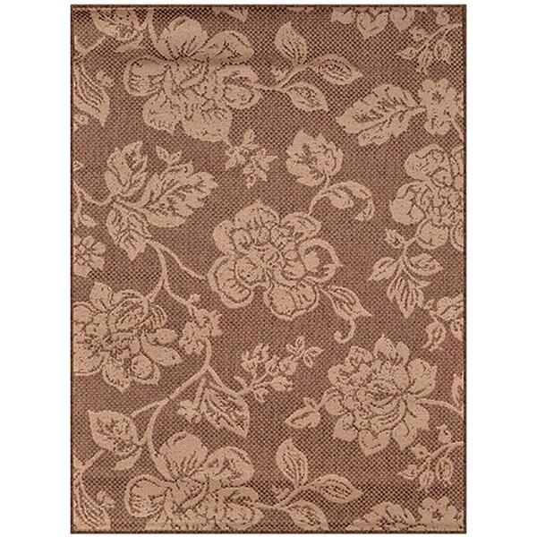 Tapete Sisal Eco Nature Flora 70 Marrom 1,33x1,90m - J Serrano