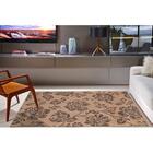 Tapete Sisal Eco Nature Flora 77 Bege-chumbo 0,50x0,80m - J S