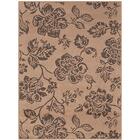 Tapete Sisal Eco Nature Flora 77 Bege-chumbo 1,00x1,50m - J S