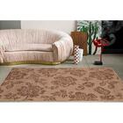 Tapete Sisal Eco Nature Flora 87 Bege-marrom 1,33x1,90m - J S