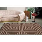 Tapete Sisal Eco Nature Labirinto 56 Chumbo 0,50x0,80m - J Se