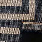 Tapete Sisal Eco Nature Labirinto 56 Chumbo 1,50x2,00m - J Se