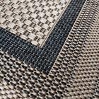 Tapete Sisal Eco Nature Moldura 56 Chumbo 1,33x1,90m - J Serr