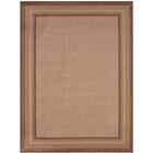 Tapete Sisal Eco Nature Moldura 70 Marrom 1,00x1,50m - J Serr