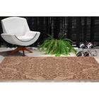 Tapete Sisal Eco Nature Real 87 Bege-marrom 1,00x1,50m - J Se