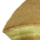 Tapete Sisal Natural 100cm Redondo CB Cor Caramelo