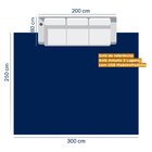 Tapete Sisal Natural 2,50m X 3,00m Carcará Cabecasa Madeirama