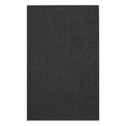 Tapete Sisal Natural 2,50mx3,50m Liso Apaeb Preto