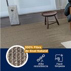 Tapete Sisal Natural 3,50m X 4,00m Carcará Cabecasa Madeirama