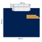 Tapete Sisal Natural 3,50m X 4,00m Carcará Cabecasa Madeirama