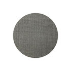Tapete Sisal Natural para Sala 100cm Redondo C18 Cor Cinza