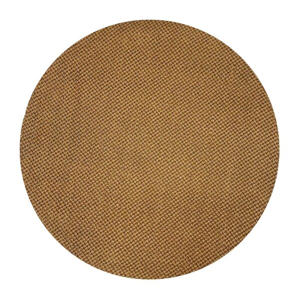 Tapete Sisal Natural para Sala 100cm Redondo Cor Cobre