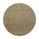 Tapete Sisal Natural para Sala 100cm Redondo DD Cor Bege