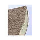 Tapete Sisal Natural para Sala 100cm Redondo DD Cor Bege