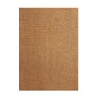 Tapete Sisal Natural para Sala 100x150cm Cor Cobre