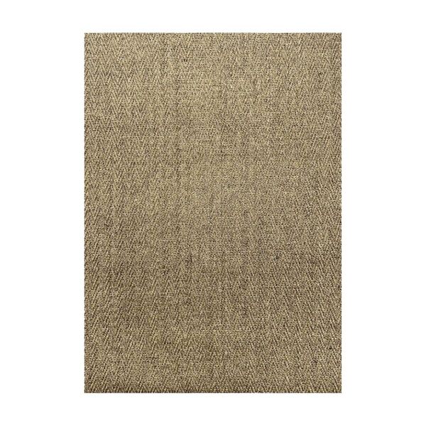 Tapete Sisal Natural para Sala 200x250cm Retangular DD Cor Be