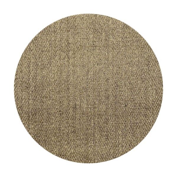 Tapete Sisal Natural para Sala 300 Redondo DD Cor Bege