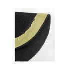 Tapete Sisal Natural para Sala 300cm Redondo CX Cor Preto