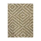 Tapete Sisal Natural para Sala 300x350cm Retangular Diamante