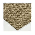 Tapete Sisal Natural para Sala 40x70cm Retangular DD Cor Bege