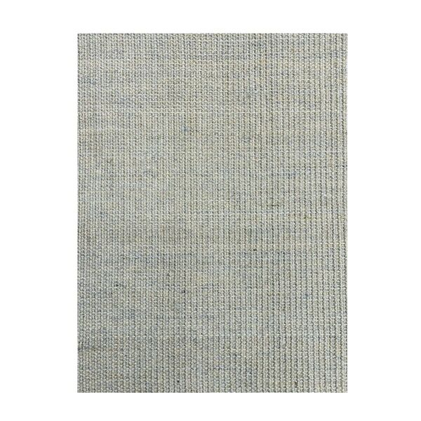 Tapete Sisal Natural para Sala 50x100cm CH Cor Cinza Claro