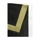 Tapete Sisal Natural para Sala 60x120 CX Cor Preto