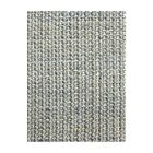 Tapete Sisal Natural para Sala 98cm Redondo CH Cor Cinza Claro