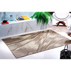 Tapete Sisal Para Sala Cáqui Estampado 2,5m x 2m Antiderrapan