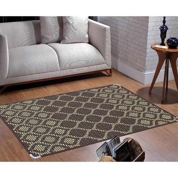 Tapete Sisal Sala 1 00 X 1 50 Antiderrapante Tabaco S-563