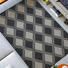 Tapete Sisal Sala 1 50 X 2 00 Antiderrapante Preto S-553