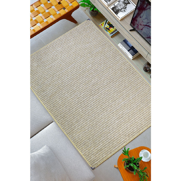Tapete Sisal Sala Quarto 2,00x2,50 Clean S-570
