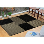 Tapete Sisal Sala Quarto 2,00x2,50 Preto S-582