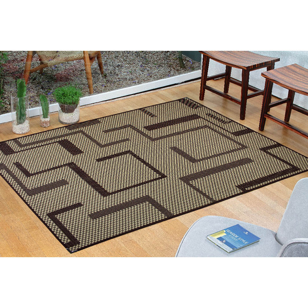 Tapete Sisal Sala Quarto 2,00x2,50 Tabaco S-589