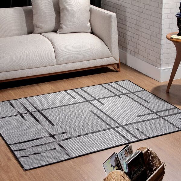 Tapete Sisal Sala Quarto Escrit. 1 50 X 2 00 Antiderrapante -