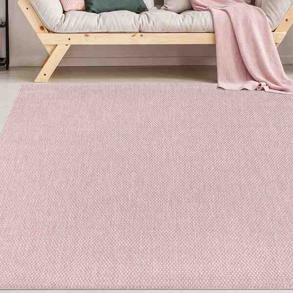 Tapete Sisal Salinas 1 50 X 2 00 Rose Niazitex